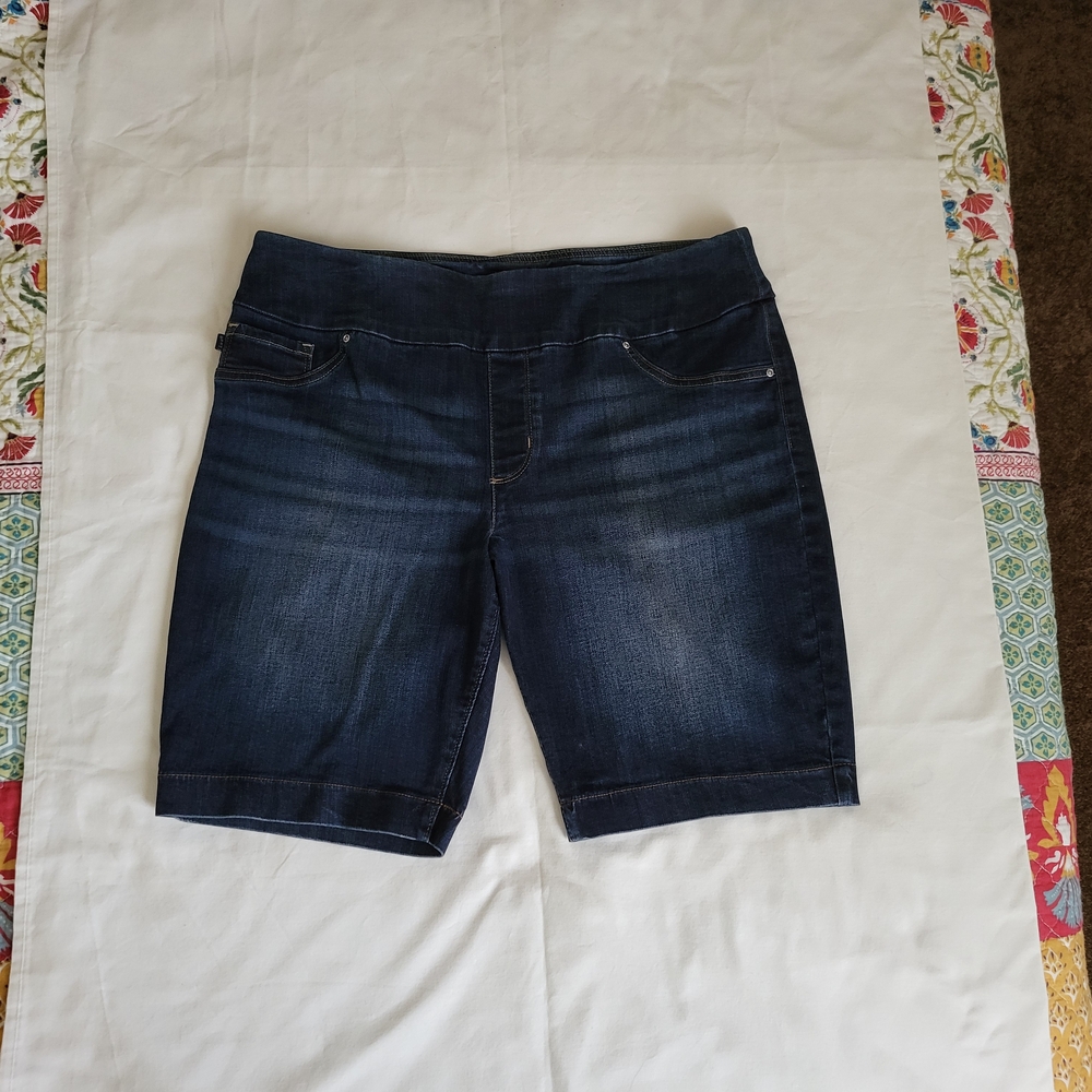 Lee Blue Jean Shorts with Elastic Waistband